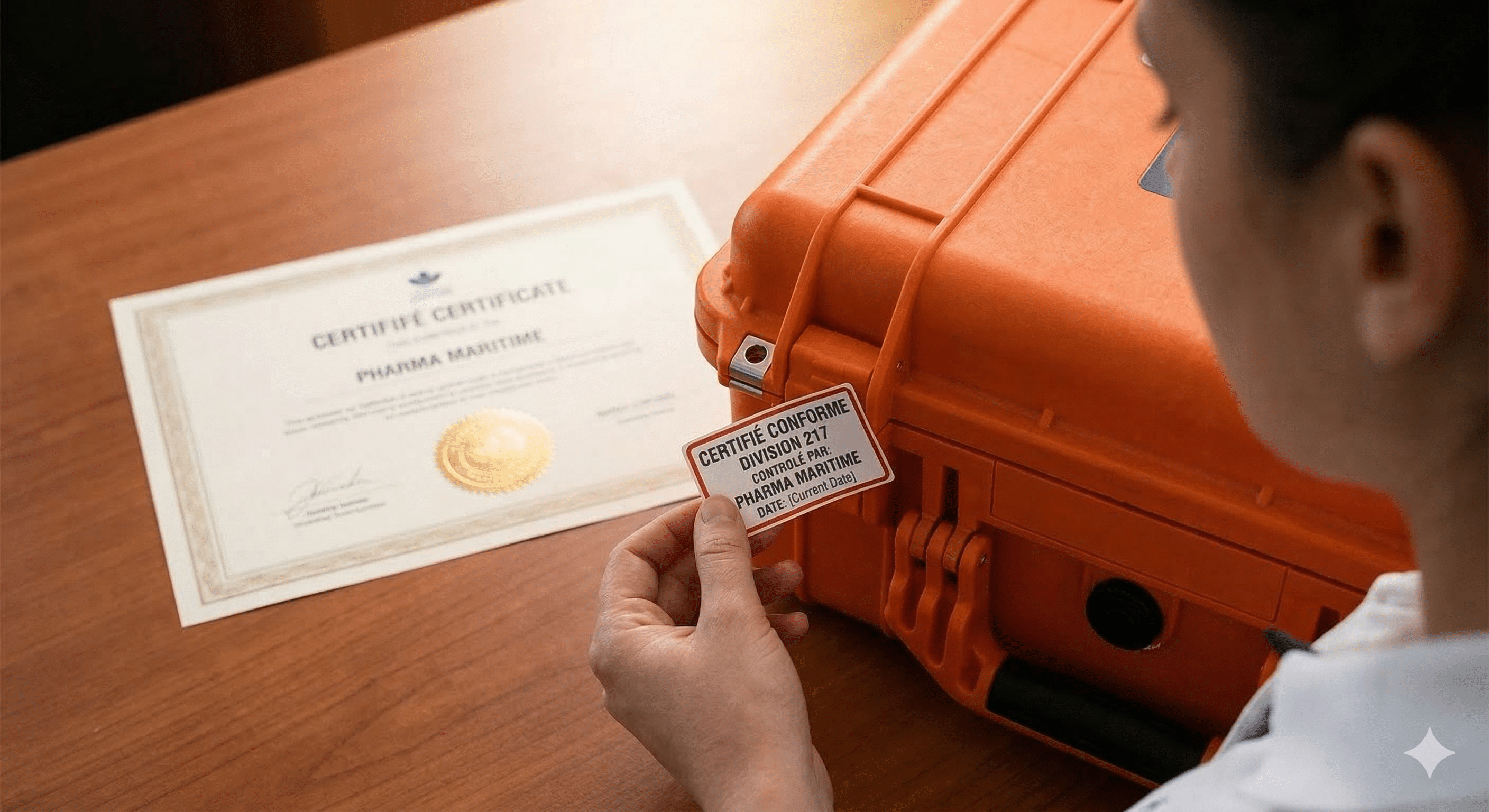 La certification finale Pharmamaritime Brest