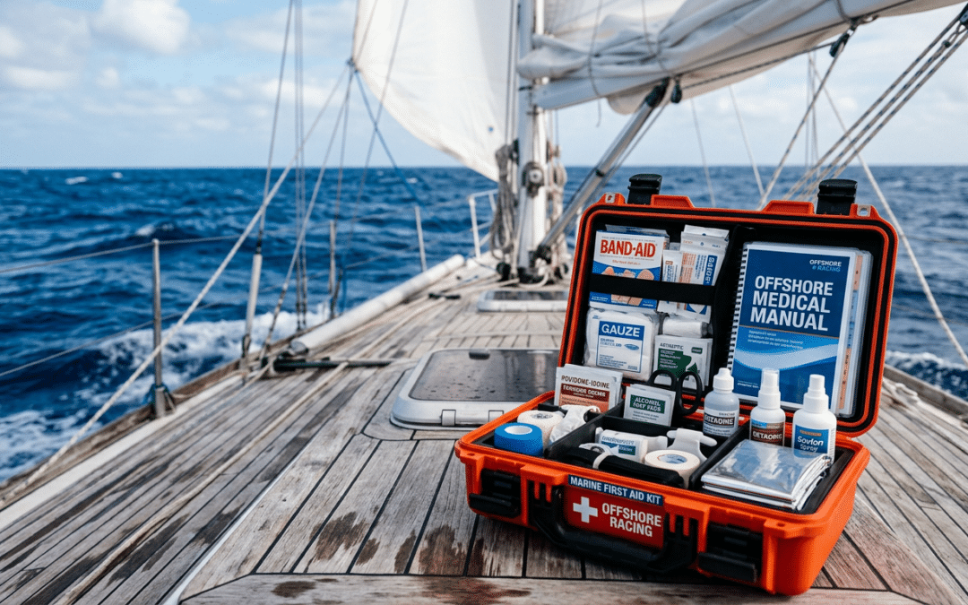 Pharmacie de bord pour voilier de course au large : ce que dit la réglementation