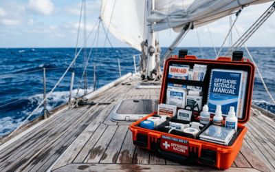 Pharmacie de bord pour voilier de course au large : ce que dit la réglementation